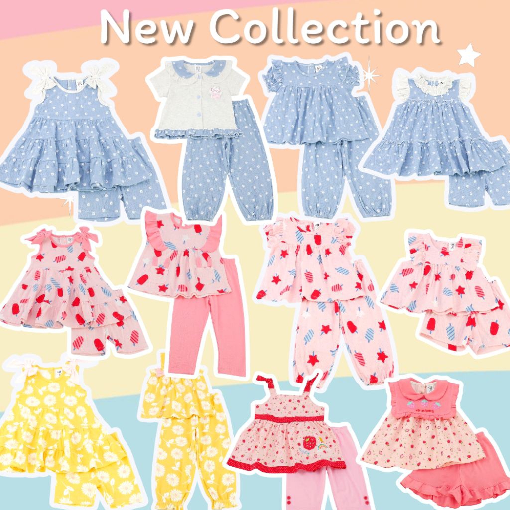#1💥SALE💥💕ชุดเด็กผู้หญิงน่ารักงานแบรนด์💕พร้อมส่ง size 12-18-24 เดือน