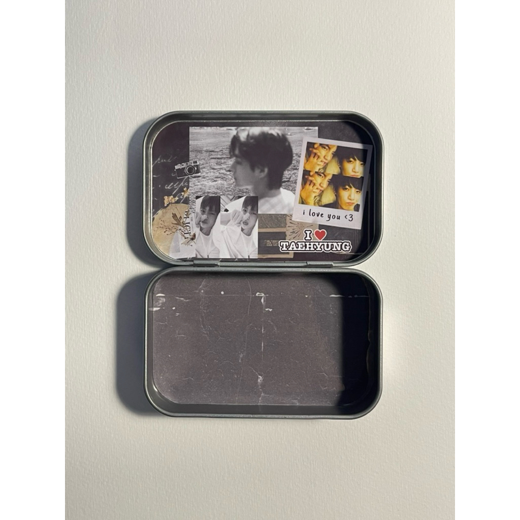 กล่องเหล็ก Taehyung BTS Altoids Wallet