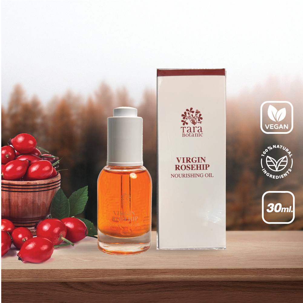 Rose Hip Oil Extra Virgin Cold-pressed น้ำมันโรสฮิปออย์ รูปที่ 2