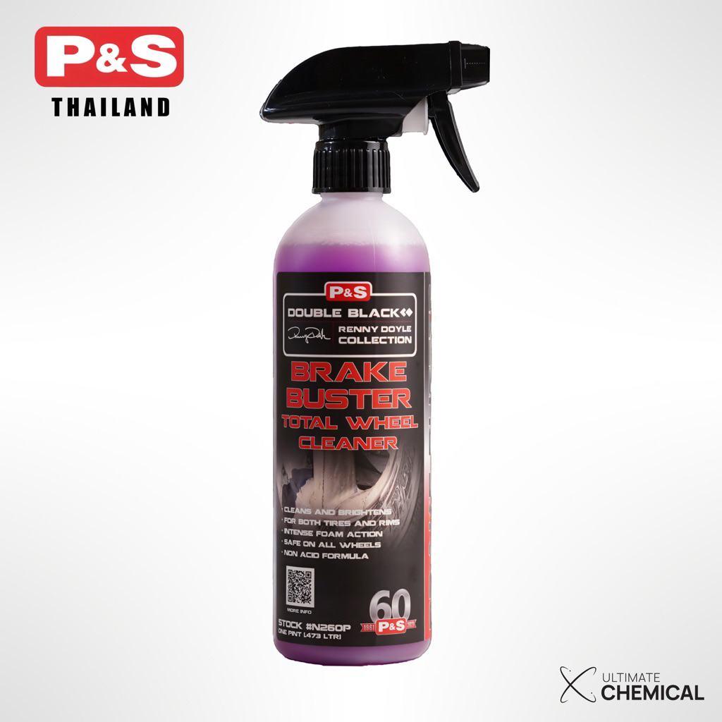 P&S Brake Buster Wheel & Tire cleaner 16oz น้ำยาทำความสะอาดล้อและยาง