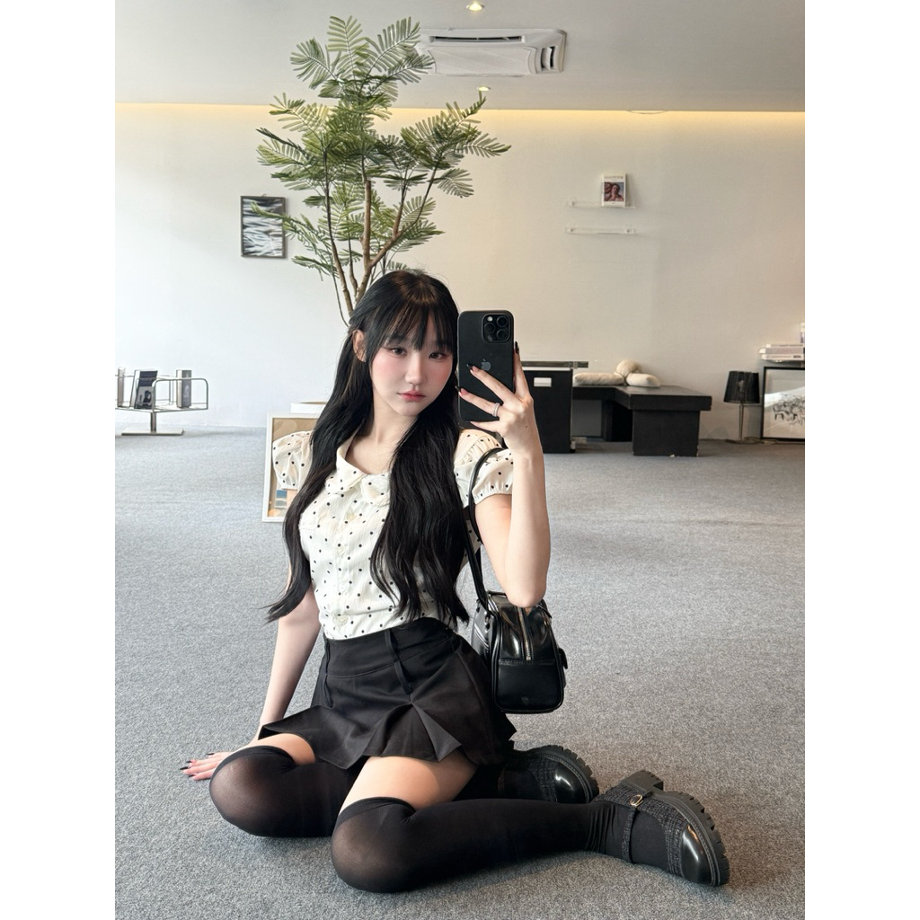 RIKA น้องโซล เสื้อคอบัวแขนจั้มตุ๊กตาผูกหลัง Used Once🐻