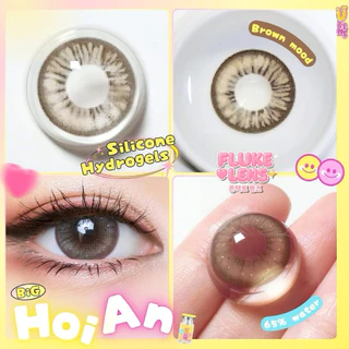 ตาโต 15.0 สาวโต่วอิน 💧อมน้ำ 65%💧Big Hoian คอนแทคเลนส์ Silicone Hydrogel สายหวาน แบรนด์ Ulens มีค่าสายตา hoi an