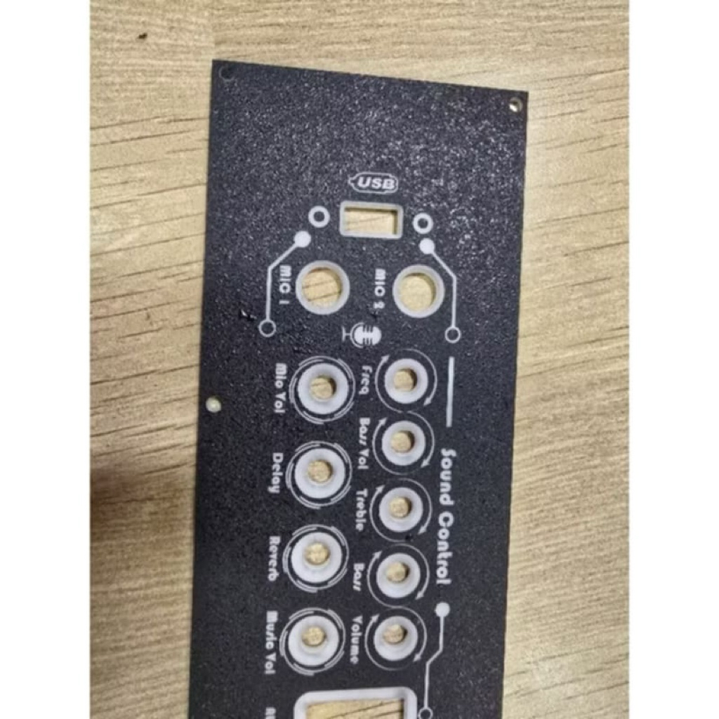 เพลทอคิลิค เพลทไฟ ใช้งานกับแอมป์ ST21+AMP