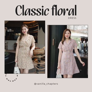 Classic floral dress  (vanilla_chapters)