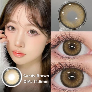 Magister & Realcon คอนแทคเลนส์ ซีรีย์เพชร 14.5mm 6 เดือน แคนดี้บราวน์ คอนแทคเลนส์ส อัลลัวร์เกรย์ คอนแทคเลนส์สีเ