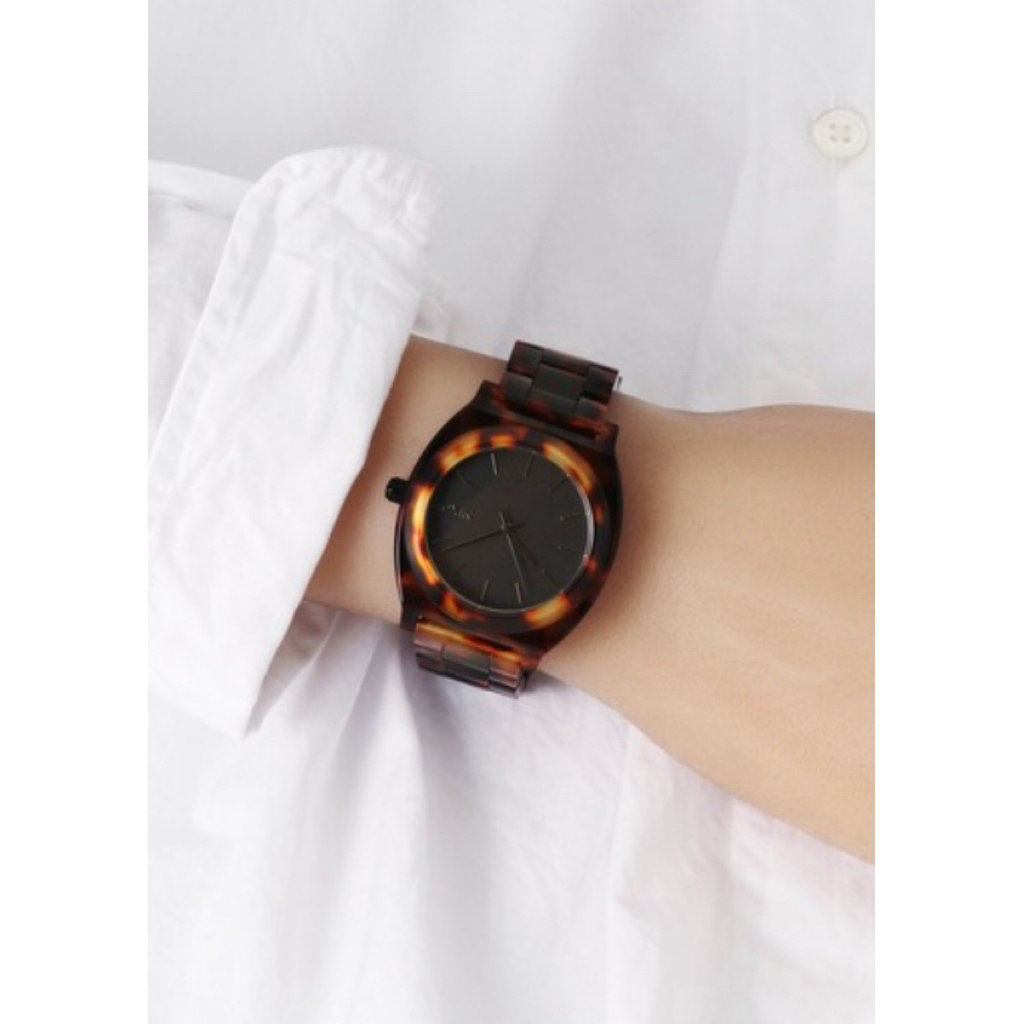 มือสอง!!! ไม่มีกล่อง Nixon Time Teller Acetate Watch