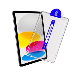 ฟิล์มกระจก พร้อมบล็อคติดตั้ง สำหรับ ไอแพด10 2022 / ไอแพด11 (เอ16) 2025 For iPad10th 2022 / iPad11 (A16) 2025