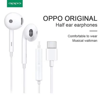 ส่งจากไทย เร็ว1-2 วัน หูฟัง Type-C OPPO Headphone เสียงดี small talk oppo earphone หูฟังไมโครโฟน ช่องเสียบขนาด Type-C