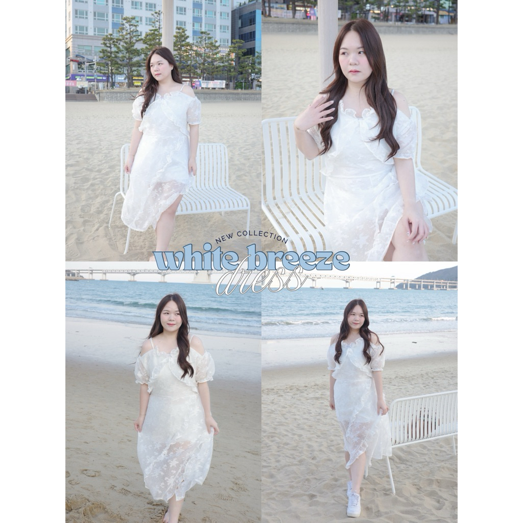 New in' White Breeze dress