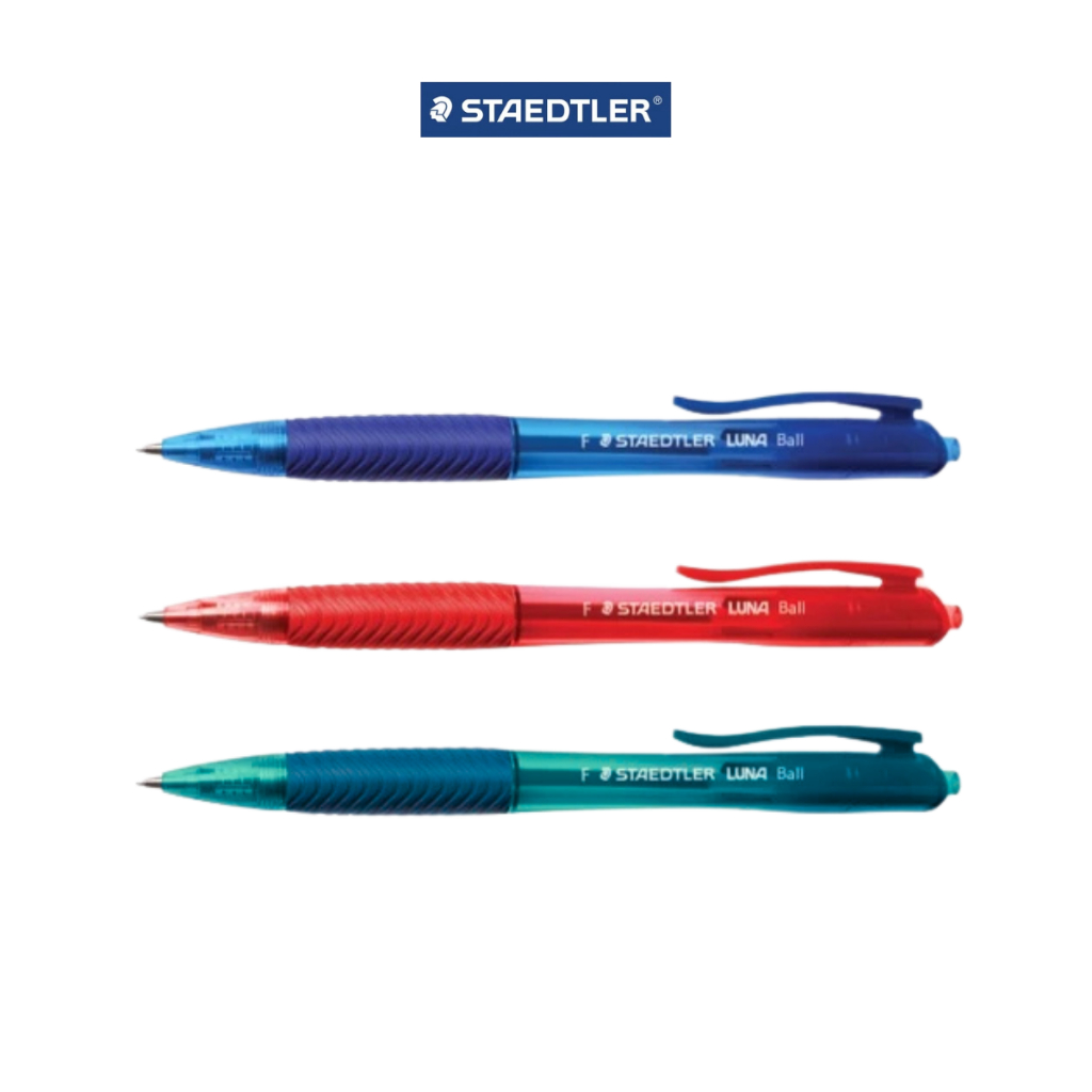 ปากกาลูกลื่น หัวบอล เขียนสบาย เส้นสวย 0.7มิล รุ่น 4274-F ยี่ห้อ Staedtler บรรจุ 