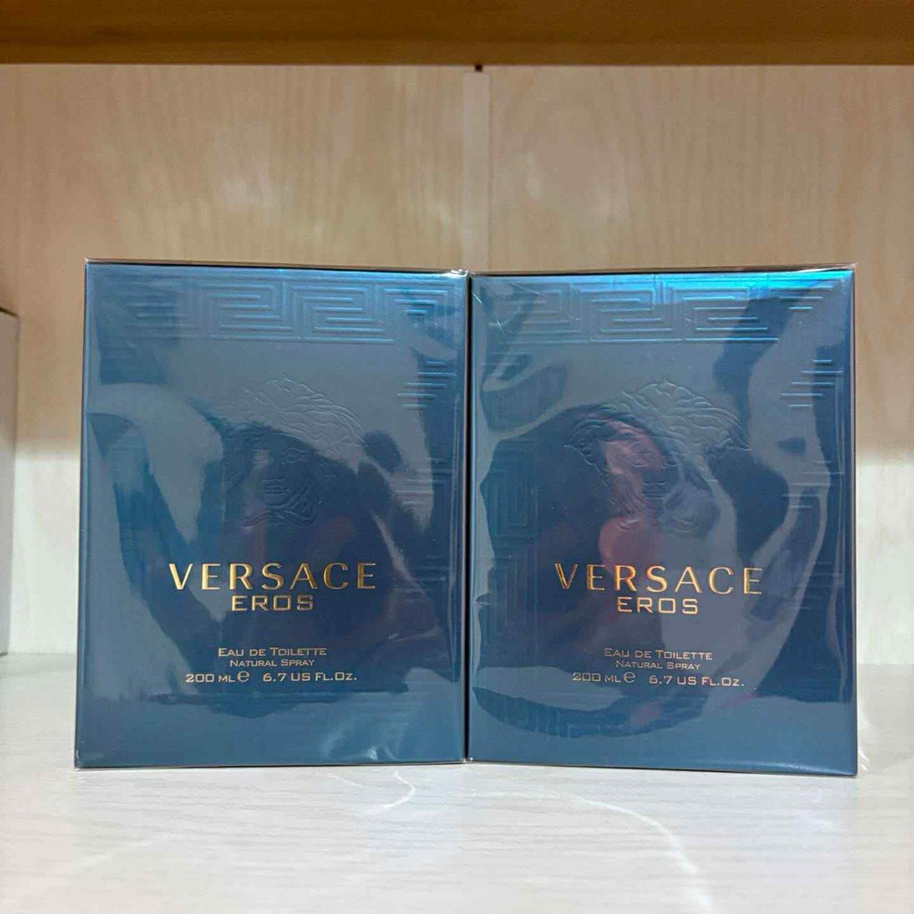 [น้ำหอมแท้ 💯] Versace Eros EDT 200ml กล่องซีล (Full box)