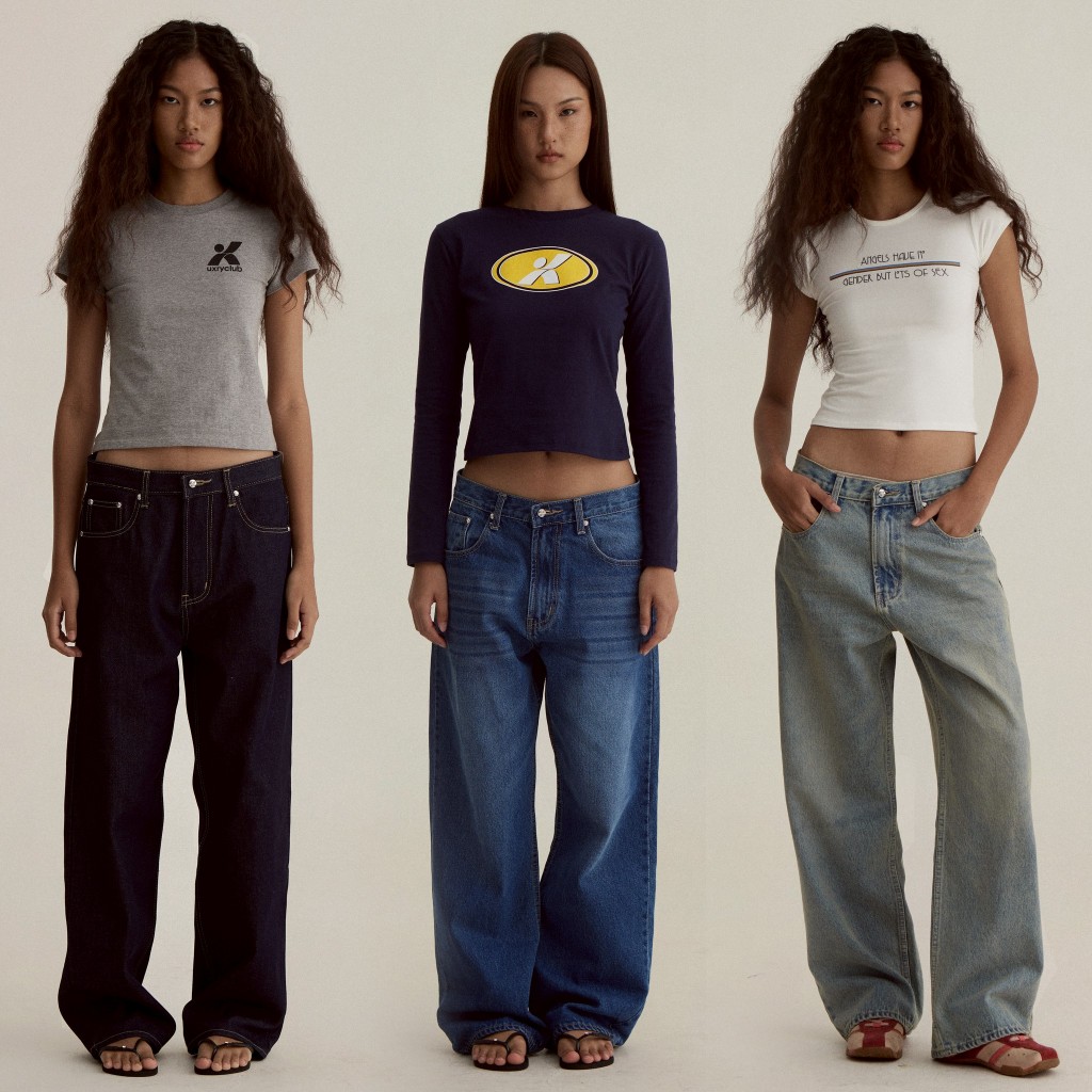 UXRYCLUB RELAXED BAGGY JEANS