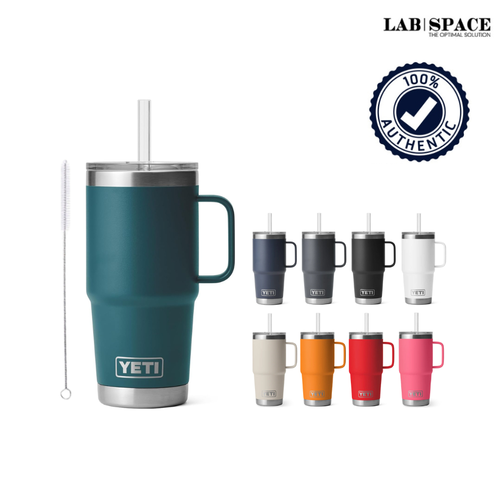 YETI RAMBLER 25 OZ MUG WITH STRAW LID