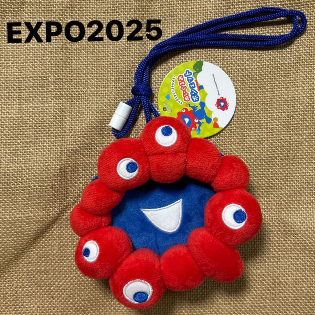 (ส่งตรงจากญี่ปุ่น) EXPO2025 Osaka Expo Myakumyaku Plush Pouch (Pochette)