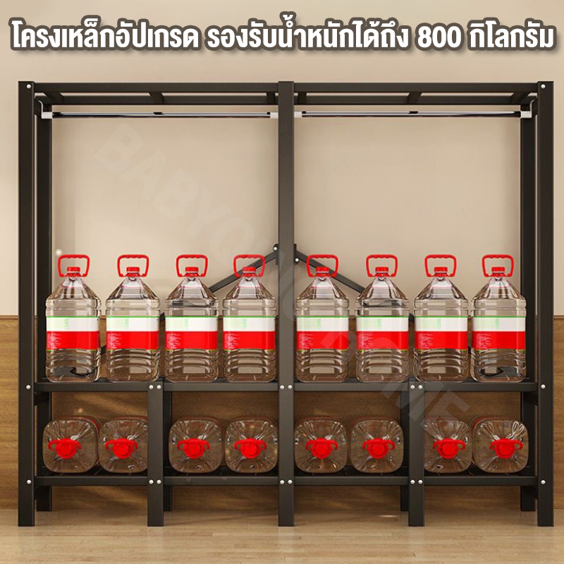 ตู้เสื้อผ้า ไม่ต้องประกอบ ตู้ผ้า 30mm ตู้เสื้อผ้าเหล็ก รับน้ำหนักได้ 800 กิโลกรัม wardrobe ความจุสูง - 5