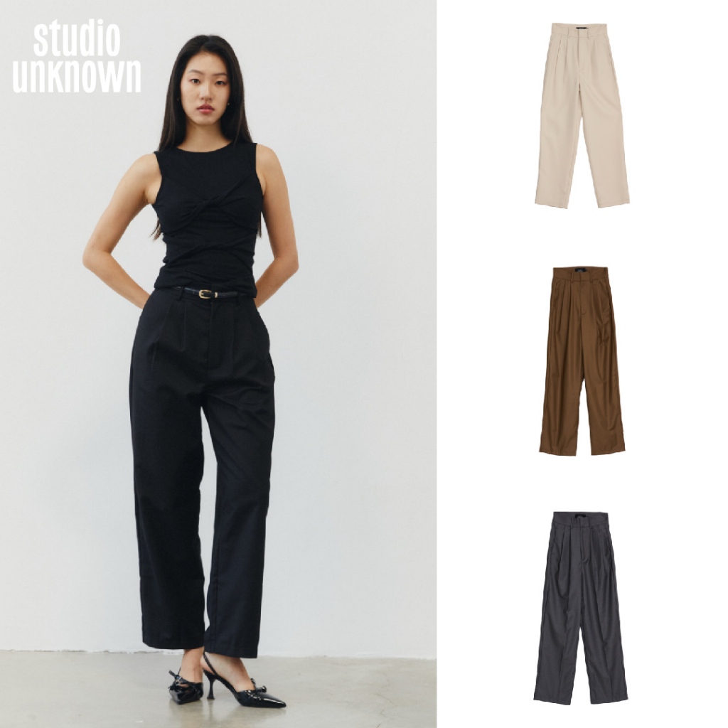 STUDIO UNKNOWN - Noah Pants S-XXL กางเกงขายาว