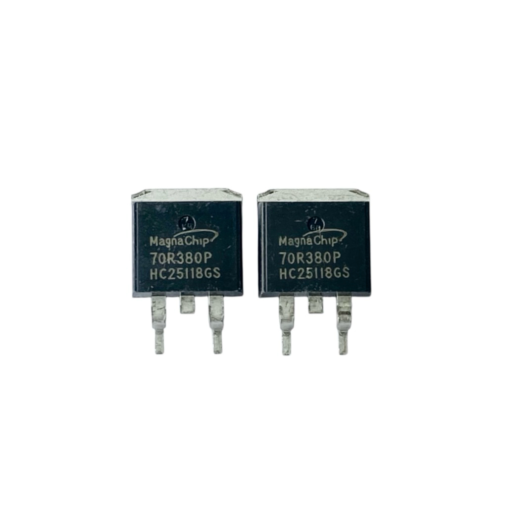Mosfet 70R380P (ราคาต่อ 1ชิ้น) N-Channal 750V 11A SMD TO-263 มีสินค้าพร้อมส่งในไทย