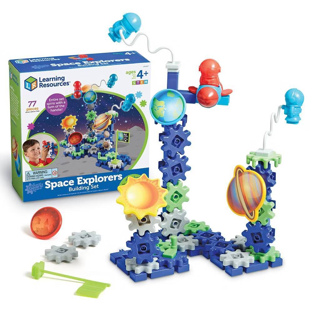 Learning Resources - Gears! Gears! Gears!® Space Explorers Building Set ของเล่น STEM ฟันเฟืองอวกาศ(4