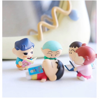 กาชาปอง Crayon Shin-chan picture book mascot