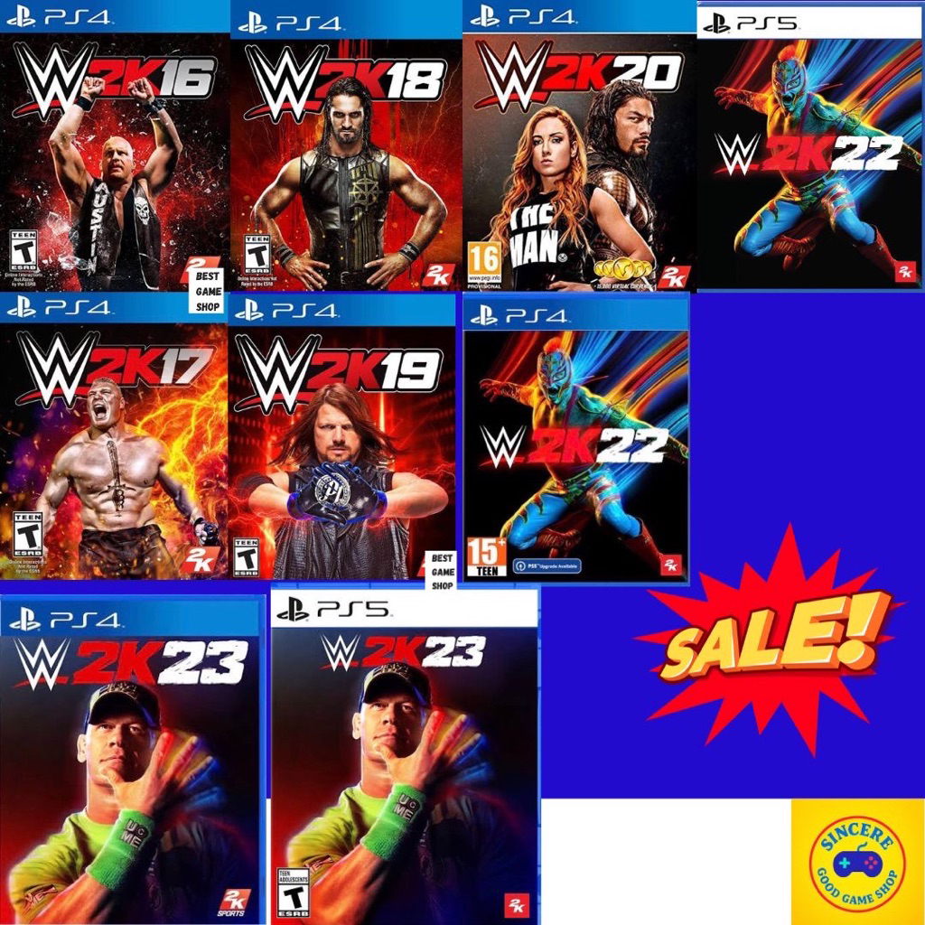 W2K 17/W2K 18/W2K 19/ W2K 20/W2K 22 W2K 23 (PS4) W2K 22/W2K 23 (PS5) มือ2