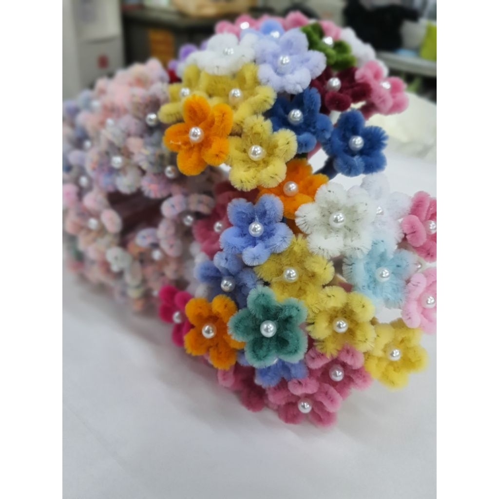 🥰เม็ดมุกตกแต่ง 6 มิล สีขาว 200 เม็ด  5 มิล 250 เม็ดไม่มีรู พร้อมส่งจร้า