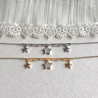 Socrush.bkk | KIKI STAR bracelet🌟 | SB-029 | สร้อยข้อมือ ดาว จี้ดาว
