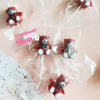 เทียนวันเกิด เทียนน้องหมี น่ารักมากค่ะ พร้อมส่ง