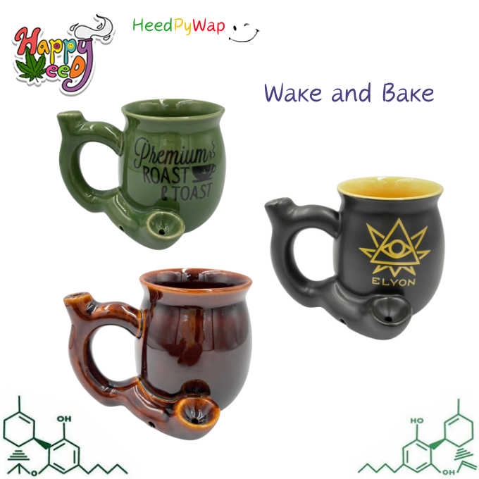 แก้ว wake  and  bake
