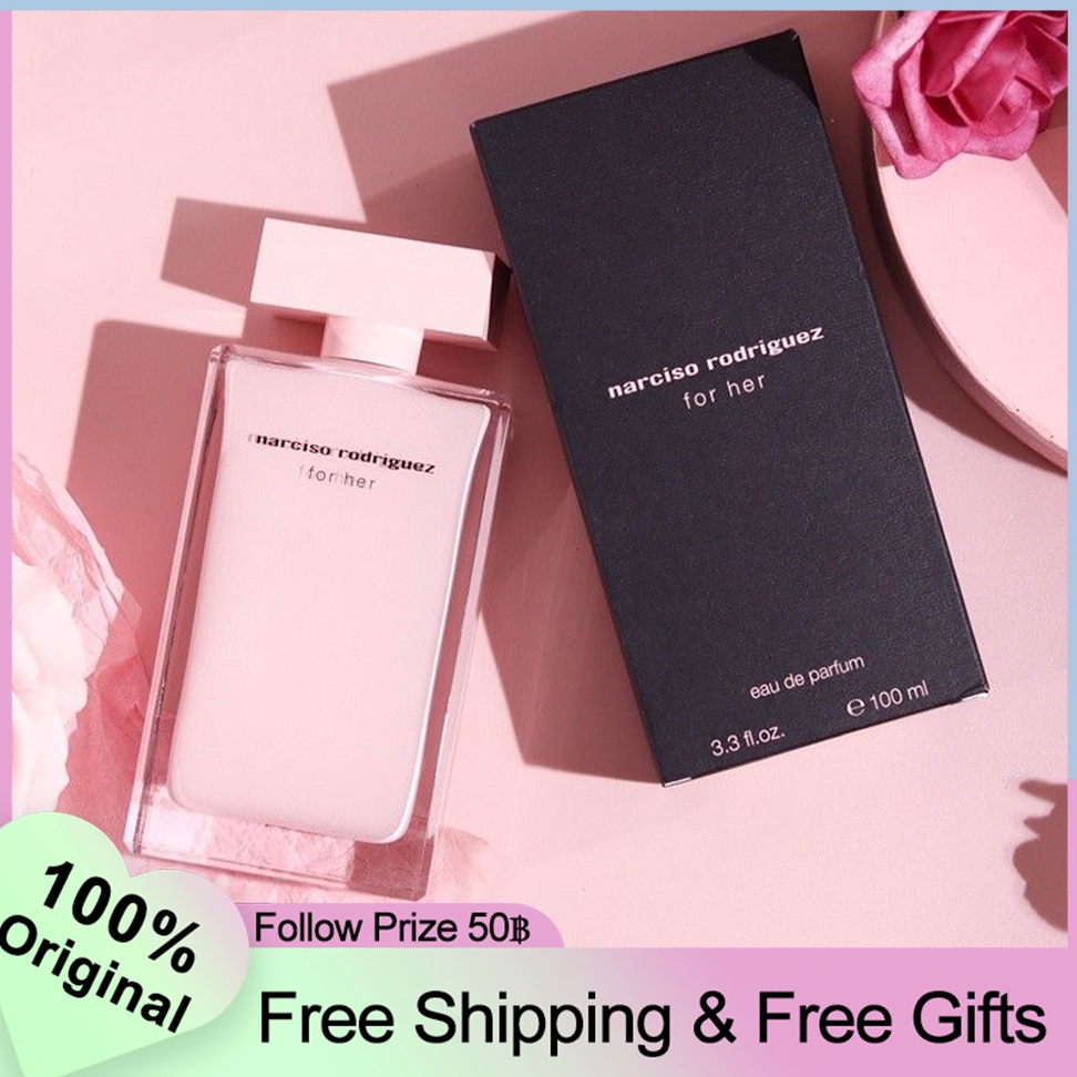 แท้ 💯 N*rciso Rodriguez For Her Eau de Parfum / Musc Noir Eau De Parfum 100ML น้ำหอมผู้หญิง กล่องซี