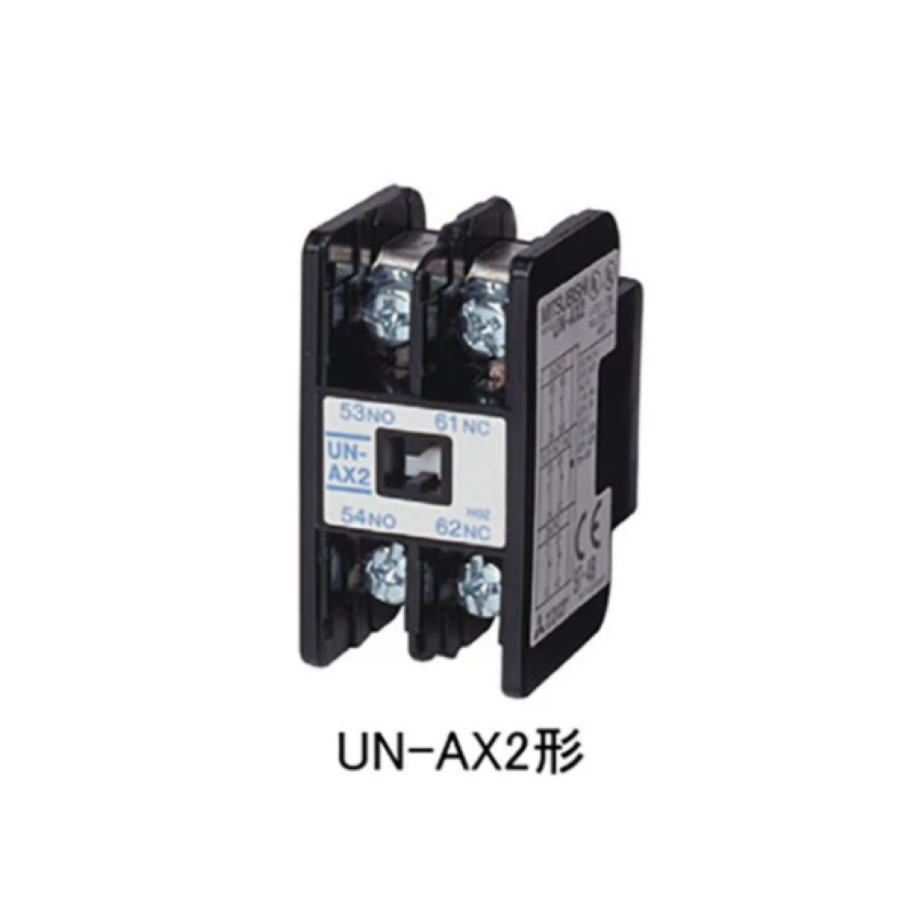 ของใหม่ ของแท้ 100% ยี่ห้อ Mitsubishi : Auxiliary Contact : UN-AX2