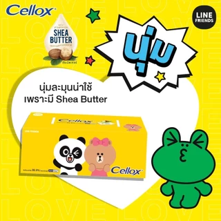 เซลล็อกซ์ ไลน์เฟรนด์ แบบกล่อง 140 แพ็ก 3 Cellox Line Fr 135'S Pack.3 กระดาษเช็ดหน้า Facial Tissue
