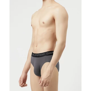 DAPPER แพ็ค 2 ชิ้น กางเกงชั้นในชาย Dapper Ultraflex ทรง Briefs สีเทา (UB1/GY/015E)