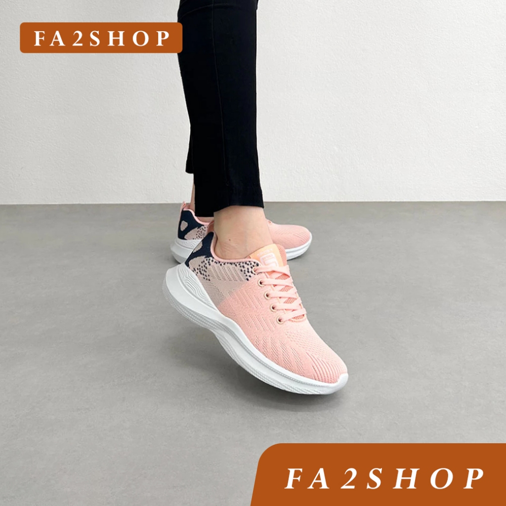 FA2SHOP รุ่น FQ147 รองเท้าผ้าใบน้ำหนักเบา