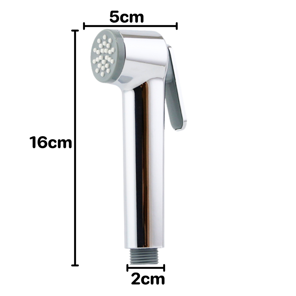 ชุดหัวฉีดชำระพร้อมสายฉีดชำระ ผลิตจากพลาสติกABS แข็งแรง ทนทาน ไม่รั่ว ไม่ซึม สายยาว 120 ซม. - รูปที่ 7