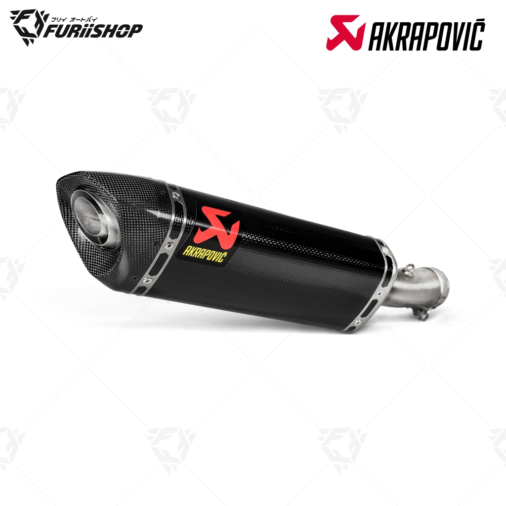 ท่อสูตร/ท่อแต่ง/ท่อไอเสีย Akrapovic Slip on Carbon new shape ทรงใหม่ : for Honda NX500 2024