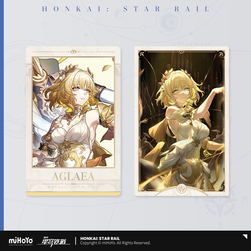 [ พร้อมส่ง / Official ] Honkai : Star Rail Set Postcard - Aglaea ฮงไค สตาร์เรล เซ็ต โปสการ์ด - Aglae