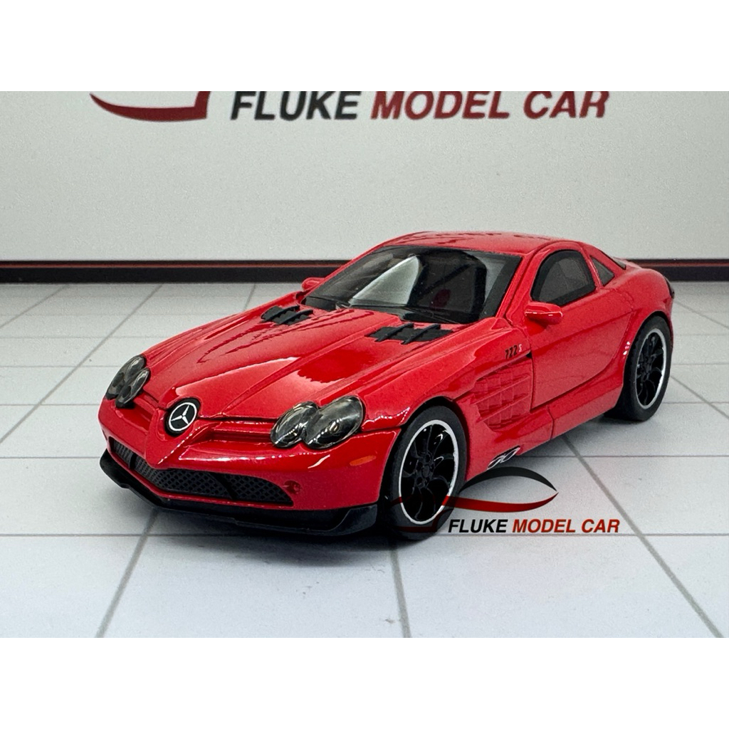 โมเดลรถ Benz SLR 1:32 มีไฟ มีเสียง โมเดลรถเหล็ก