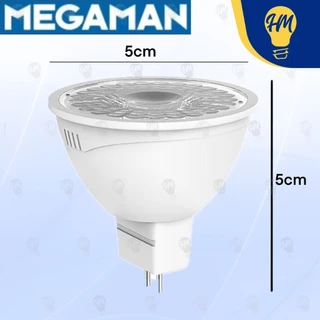 Megaman หลอดไฟ MR16 LED 5W 7W 220V (แบบต่อตรง) แสงขาว แสงวอร์ม แสงคูลไวท์