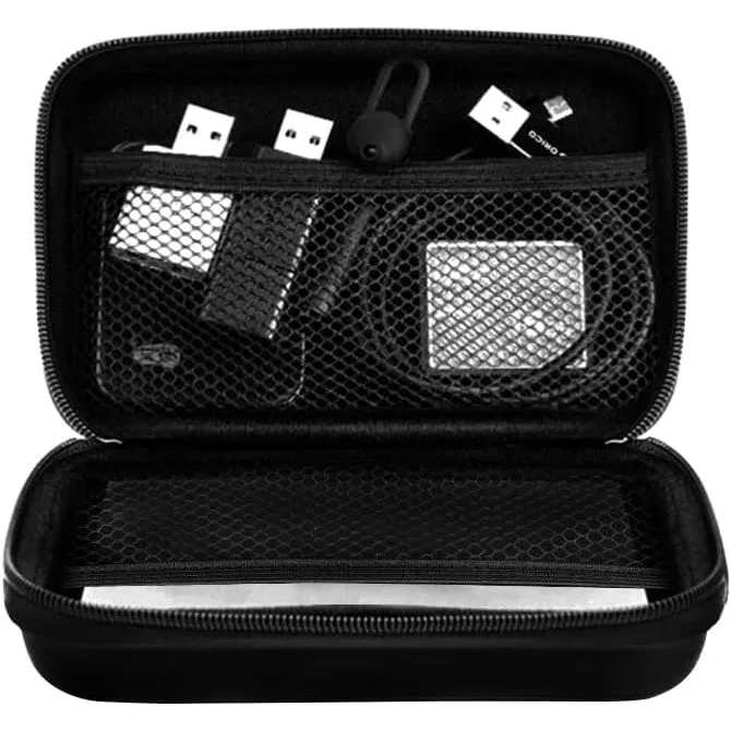 ราคาขายส่ง กระเป๋าเก็บของไอทีขนาดเล็ก hdd external hard disk bag กระเป๋าใส่ฮาร์ดดิสก์ ป้องกันการกระแทก วัสดุ EVA thumbnail 8