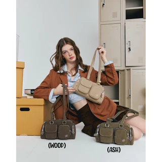 PATH T CHA - (📍พร้อมส่งทุกสี) กระเป๋าสะพายไหล่ HEDI POCKETS COLLECTION