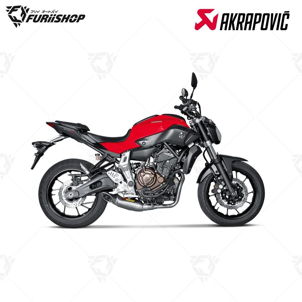ท่อสูตร/ท่อแต่ง/ท่อไอเสีย Akrapovic Titanium 2-2-1 : for Yamaha YZF-R7 2021-2024
