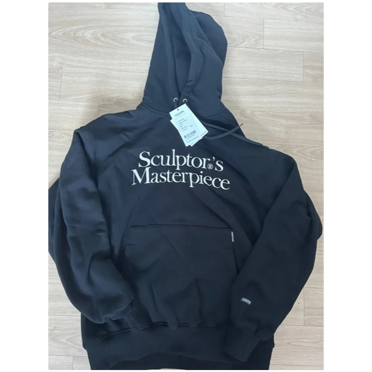 Sculptor Masterpiece Hoodie / Retro Logo Hoodie / Basketball Hoodie  Ivory, Black, Cream, White Mela