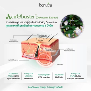 Benutra Acno Pro 3 กล่อง บีนูทร่า แอคโน โปร วิตามินลดสิว ซิงค์ลดสิว สิวอักเสบ ลดรอยสิว รอยดำ คุมมัน