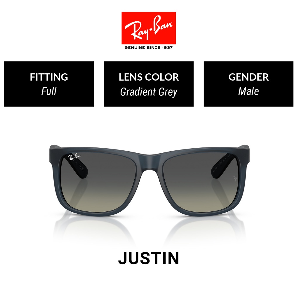 RAY-BAN JUSTIN  - RB4165F 681311 แว่นกันแดด