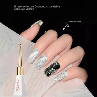 สีทาเล็บเจล DIAMOND Cat Eye มีให้เลือก 8 สี สินค้าพร้อมส่งในไทย