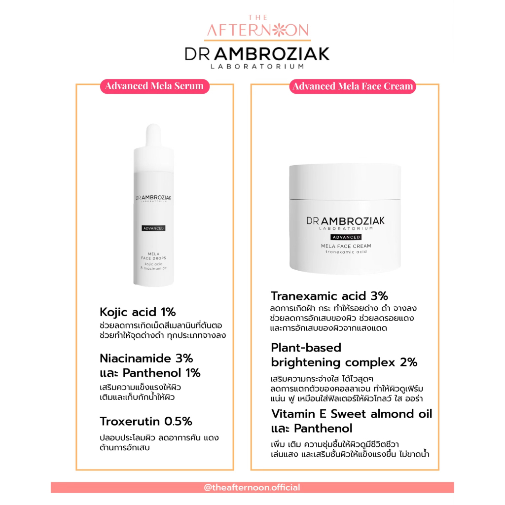 Dr Ambroziak – Mela Face Drops 30ml ราคา ถูกที่สุด ดีลบีเคเค แกลเลอรีภาพที่ 3