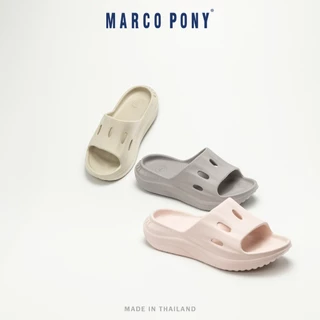 Marco Pony รองเท้าผู้หญิง สลิปเปอร์นุ่มๆ วัสดุ EVA ทนต่อการสึกหรอ พื้นหนาพื้นนุ่มมาก เบาสบาย MH9030