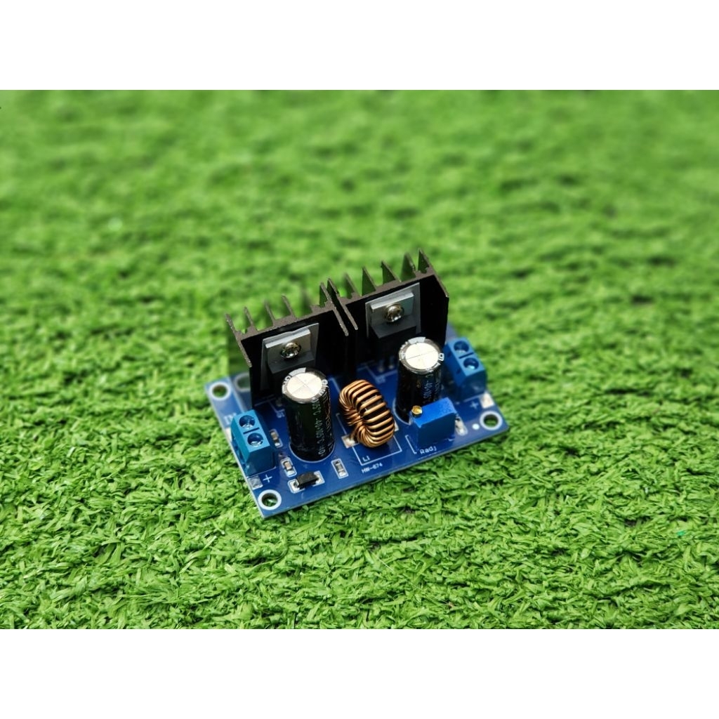 step down 8A. (XH-M401) สเต็ปดาว DC-DC Adjustable Buck Converter ตัวควบคุมแรงดันไฟฟ้า แบบปรับได้