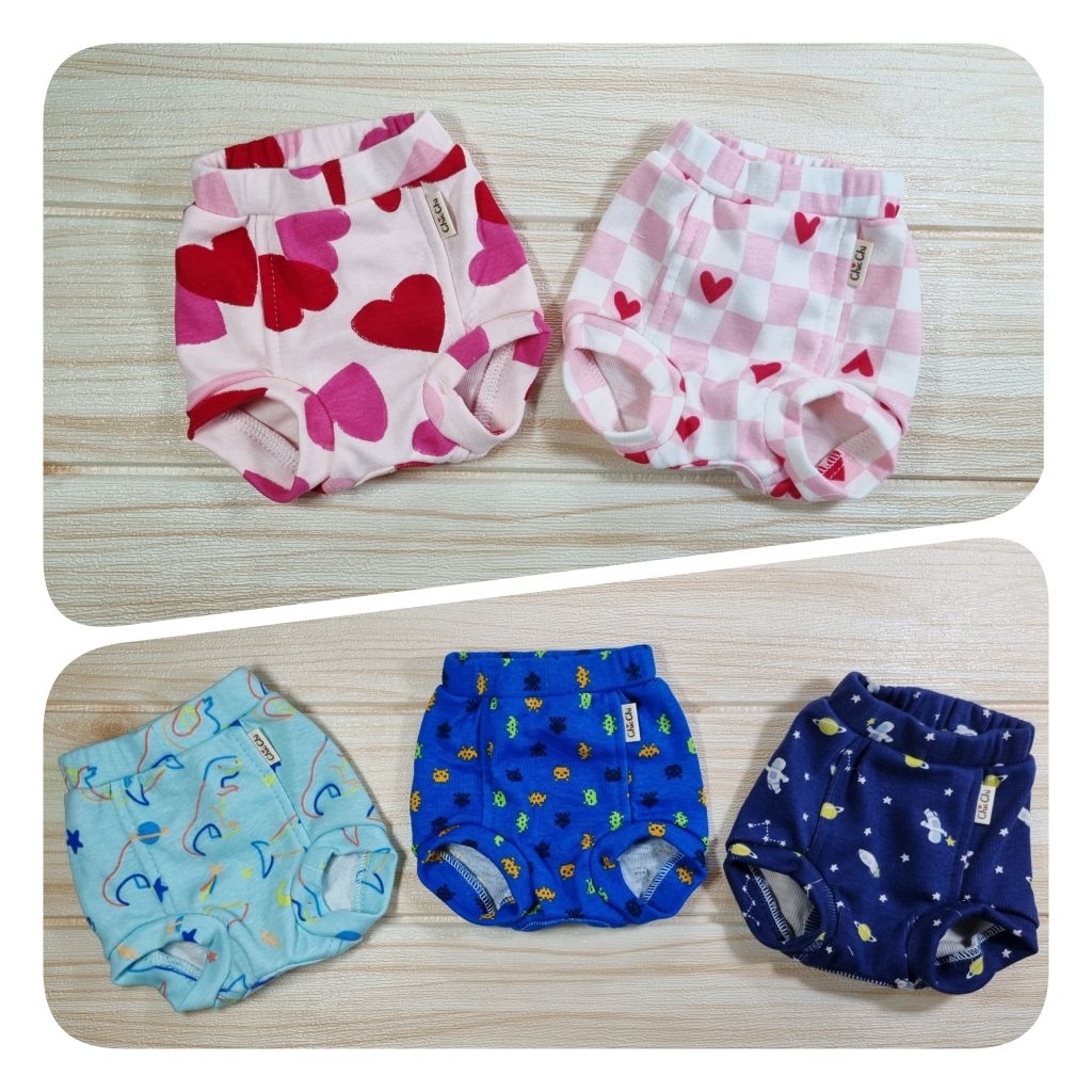 ⚧️กางเกงในสุนัข⚧️UNISEX♂️เพศผู้♀️เพศเมีย🌸แบบขาสั้น🌸Bloomers Shorts🔸️Full Briefs🌸เอว 22 - 59 ซม. (8⅝ - 23¼ นิ้ว)