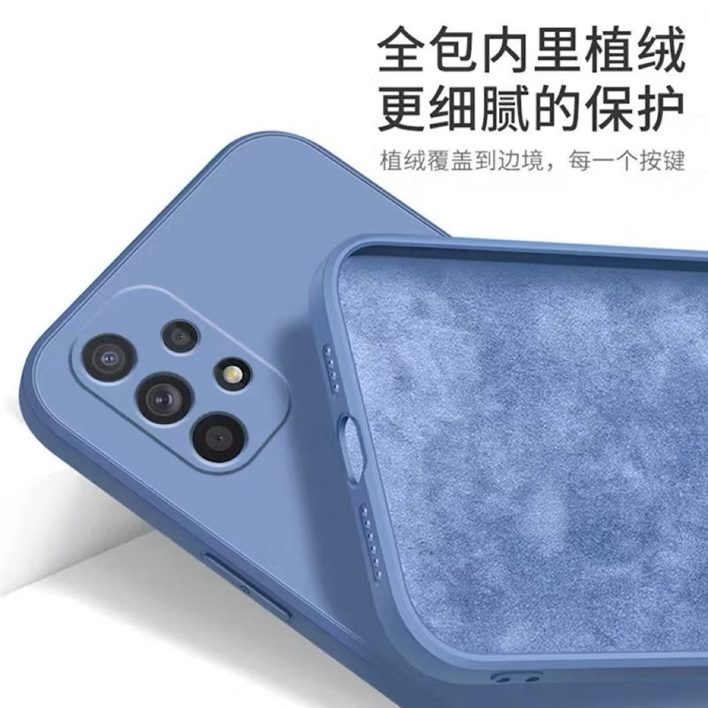 เคสกำมะหยี่ TPU ใช้สำหรับ Vivo Y20 Y20S Y20I Y12S Y12A Y3S Y11 Y12 Y15 Y17 Y15S Y01 Y01A V25 เคสซิริโคน สีพื้นพาสเทล - รูปที่ 3